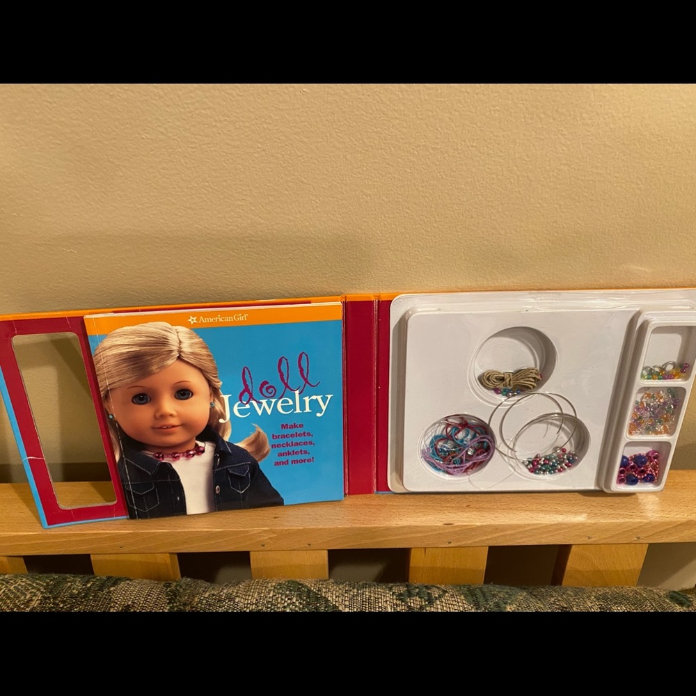 American Girl doll jewelry book